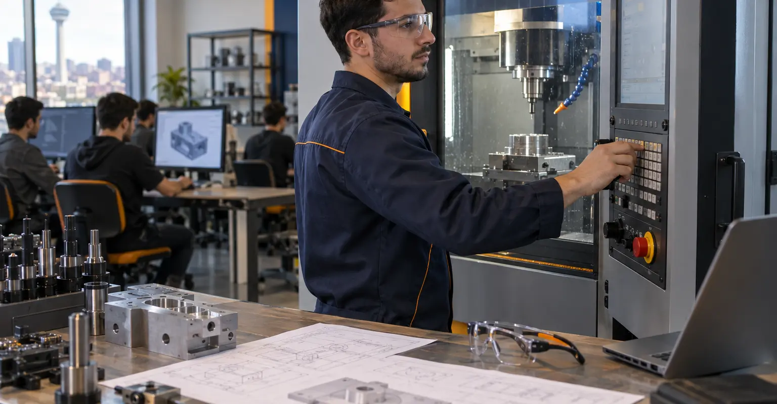 CAD/CAM CNC Kursu — Etkin Akademi Ankara sınıfı