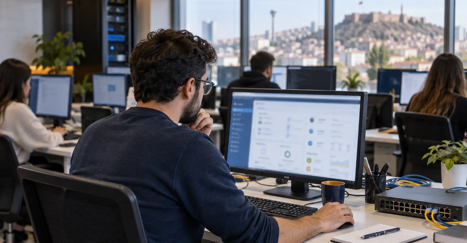 Web Hosting Kursu — Etkin Akademi Ankara sınıfı
