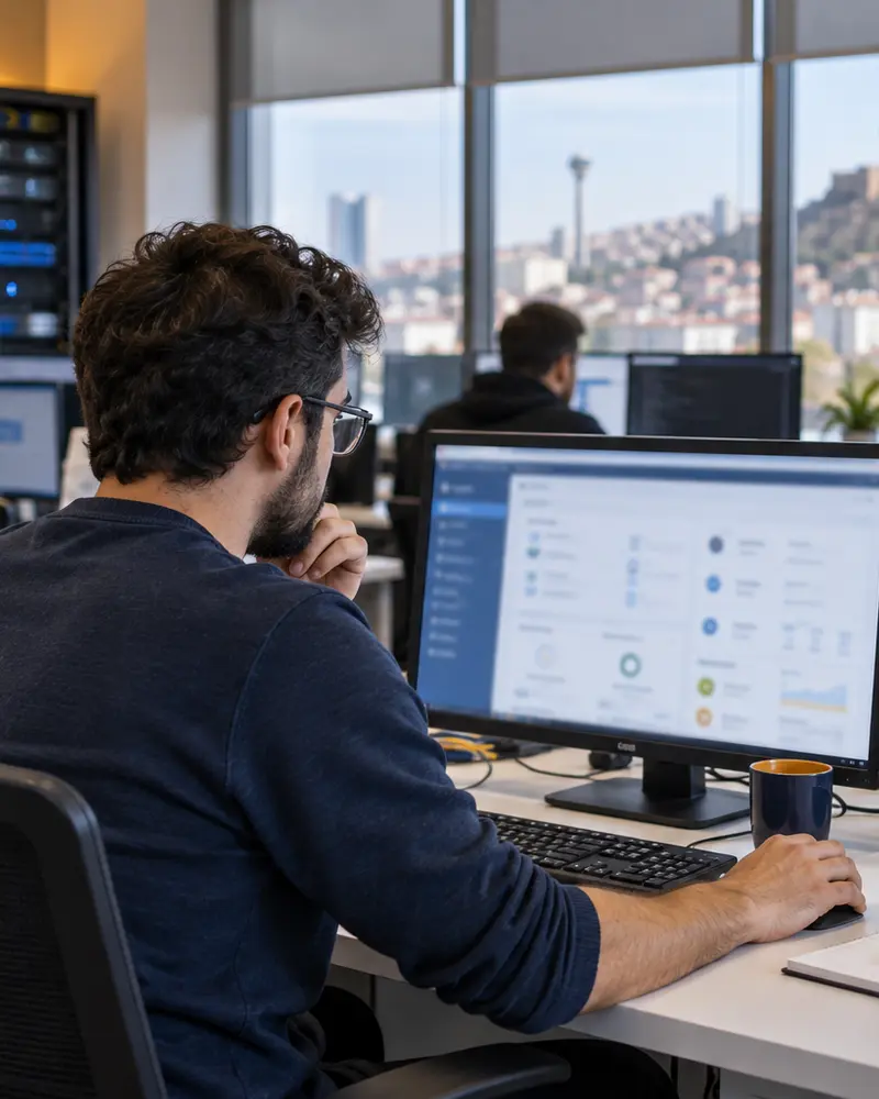 Eğitmen eşliğinde Web Hosting Kursu uygulaması